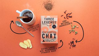 three legends rooibos chai